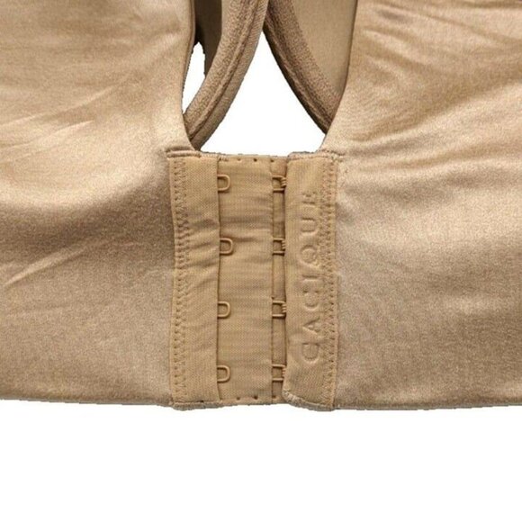 Lane Bryant Cacique Bra Invisible Backsmoother Full Coverage Cafe Mocha Sz 46C - Picture 6 of 10